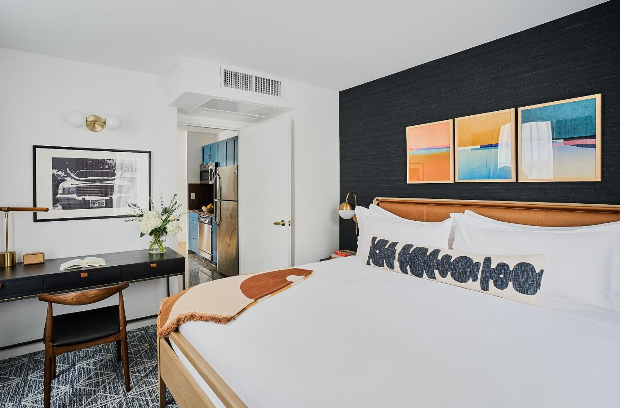 Rusk House Serviced Apartments Houston Buitenkant foto