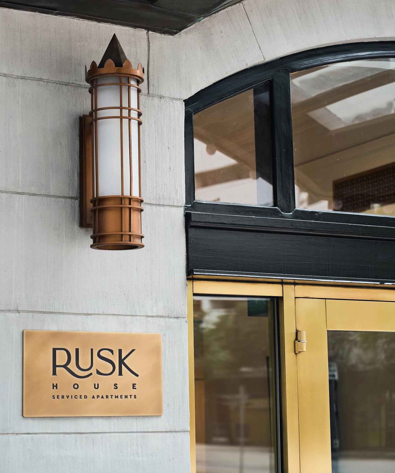 Rusk House Serviced Apartments Houston Buitenkant foto